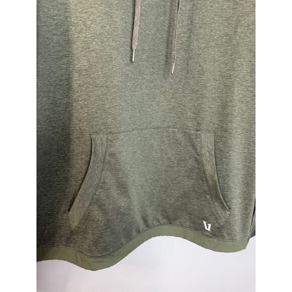 Vuori Sunday Element Hoodie Kashmir Green Heathered Pullover Mens M - Picture 7 of 13